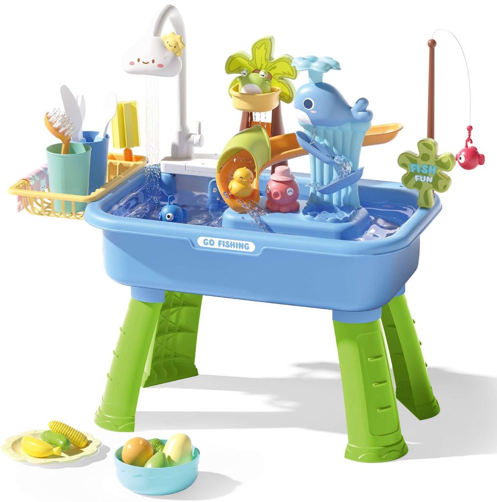 Zimilo Kinder Wasserspielzeug mit Zirkulation, Angelspiel Produktbild 