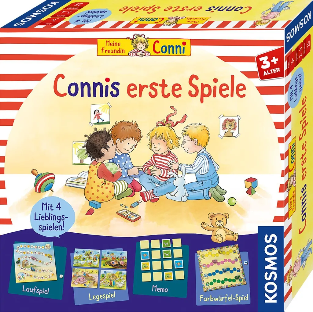 Jeu de société éducatif Les premiers jeux de Conni par Kosmos 681043