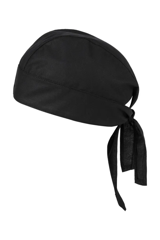 Karlowsky KM 25 Bandana Alex | Look Chef Moderno e Urban Style Nero - 4
