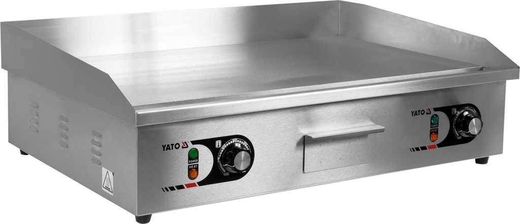Plaque de cuisson professionnelle, lisse, 2 x 2200 W, 735 x Image du produit 