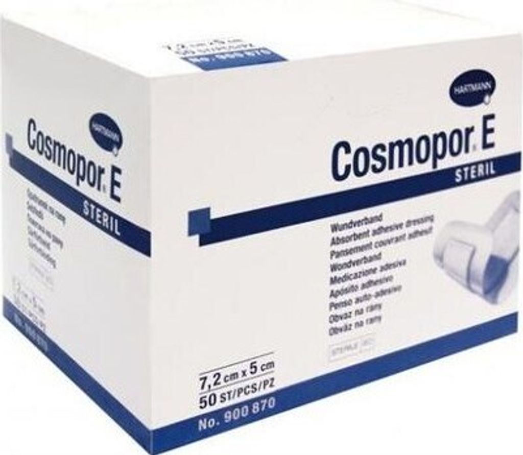 Hartmann Cosmopor® E Wundpflaster steril 50 Stück 7,2 x 5 Produktbild 7