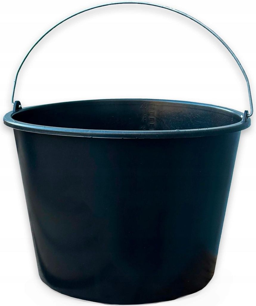 Seau de chantier Polax 20L - seau robuste en plastique avec Image du produit 