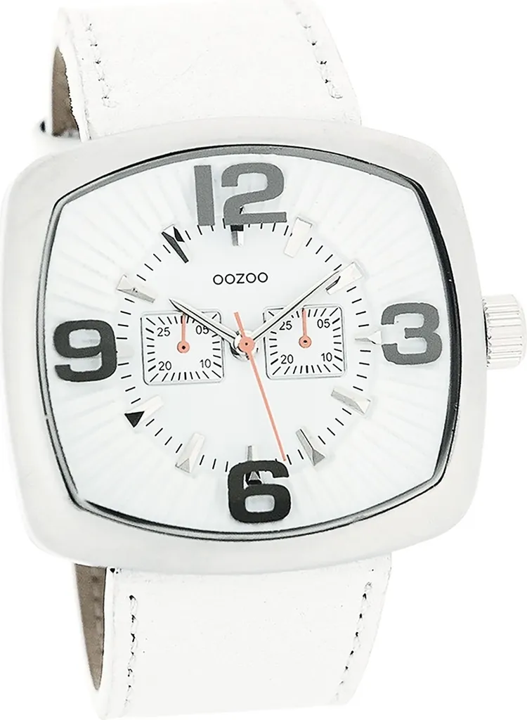 Oozoo Orologio Donna Pelle Bianco D2UOC3260A - Timepieces Analogico