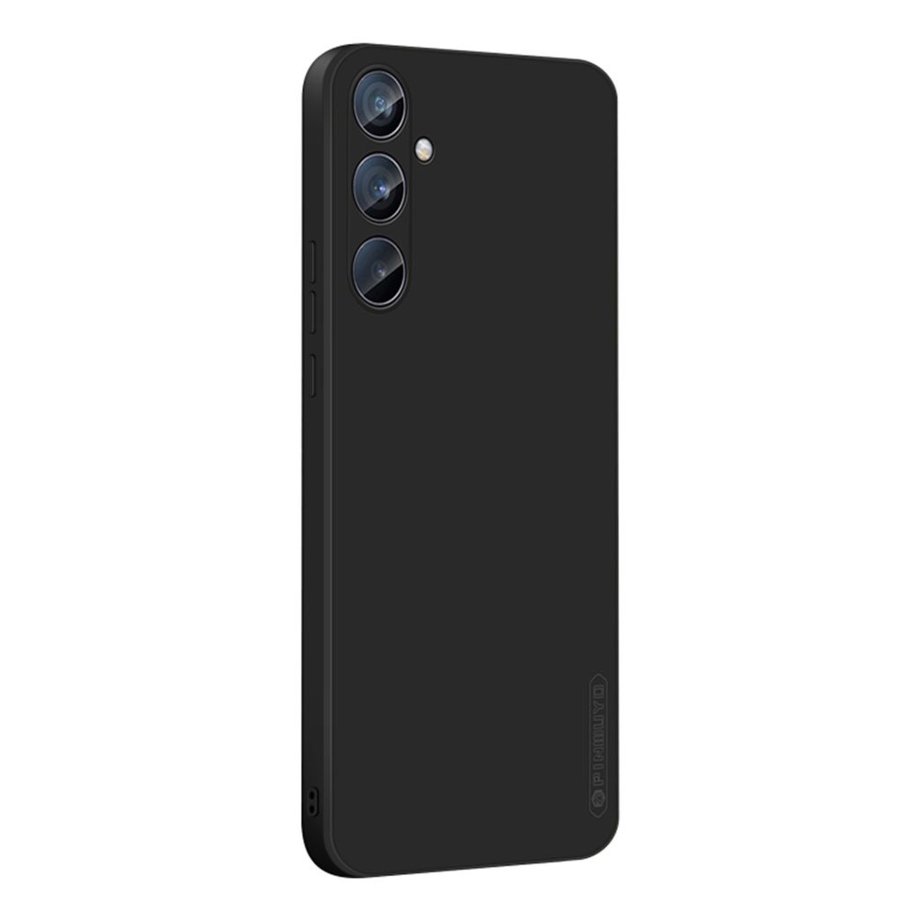 Handyhülle für Samsung Galaxy A24 4G Schutzhülle Handy Hülle Case aus Silikon Tpu Cover Schwarz
