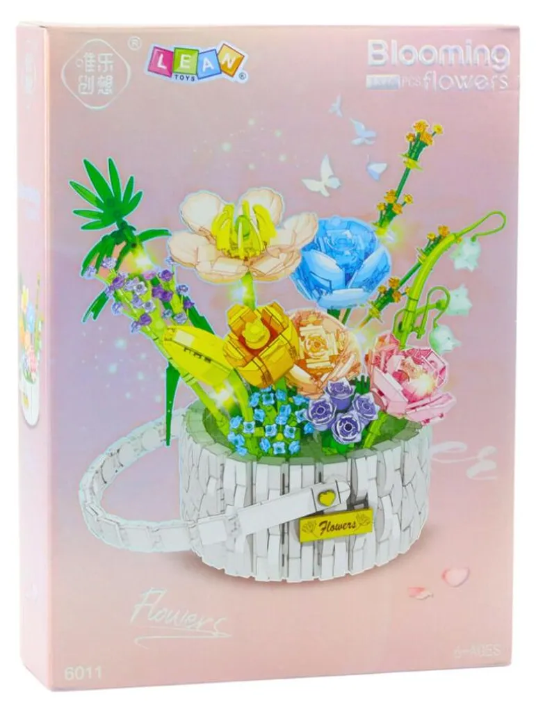 Composition florale lumineuse en blocs de 1376 pcs