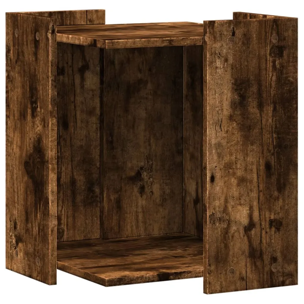 vidaXL Lettiera Gatto Rovere Affumicato 42x42x51 cm - Mobile Elegante