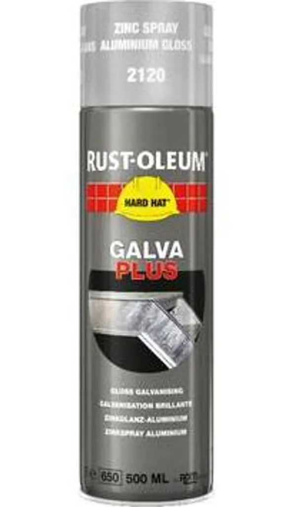Aérosol galvanisation zinc Galva-plus 500 ml anti-corrosion