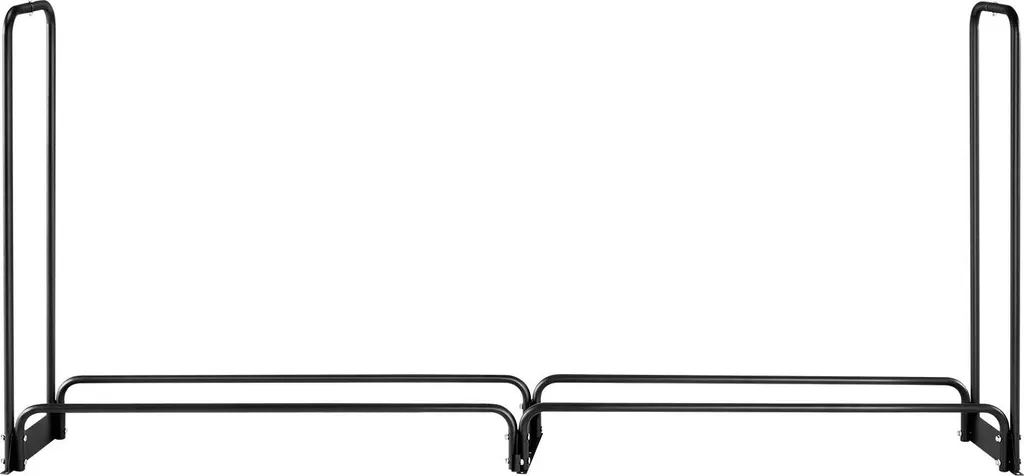 Range-bûches extérieur XL en acier - Support bois pour jardin et véranda - 11