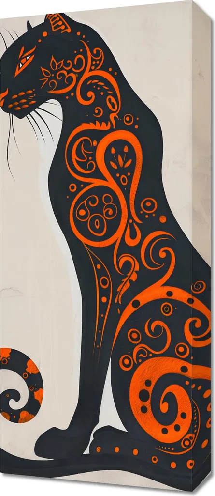 Habillez vos Murs Étroits avec l'Image 30 x 70 cm Art et Ornement