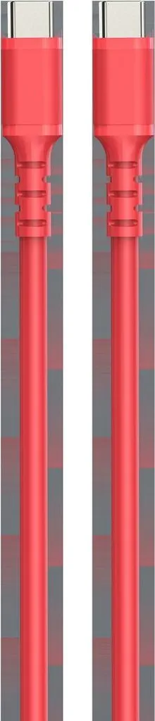 Câble USB de Transfert Data DCU Rouge 1m pour Smartphone et Tablette