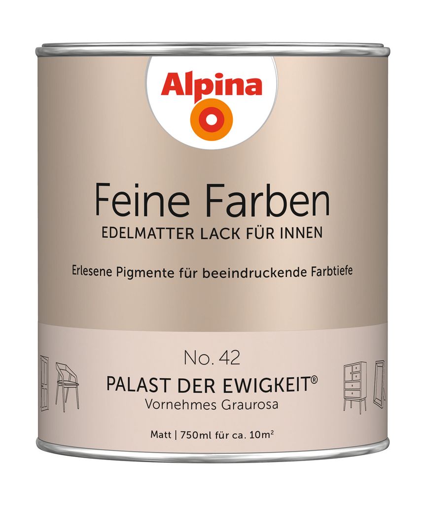 Alpina Feine Farben Lack No. 42 Palast der Ewigkeit - Produktbild 