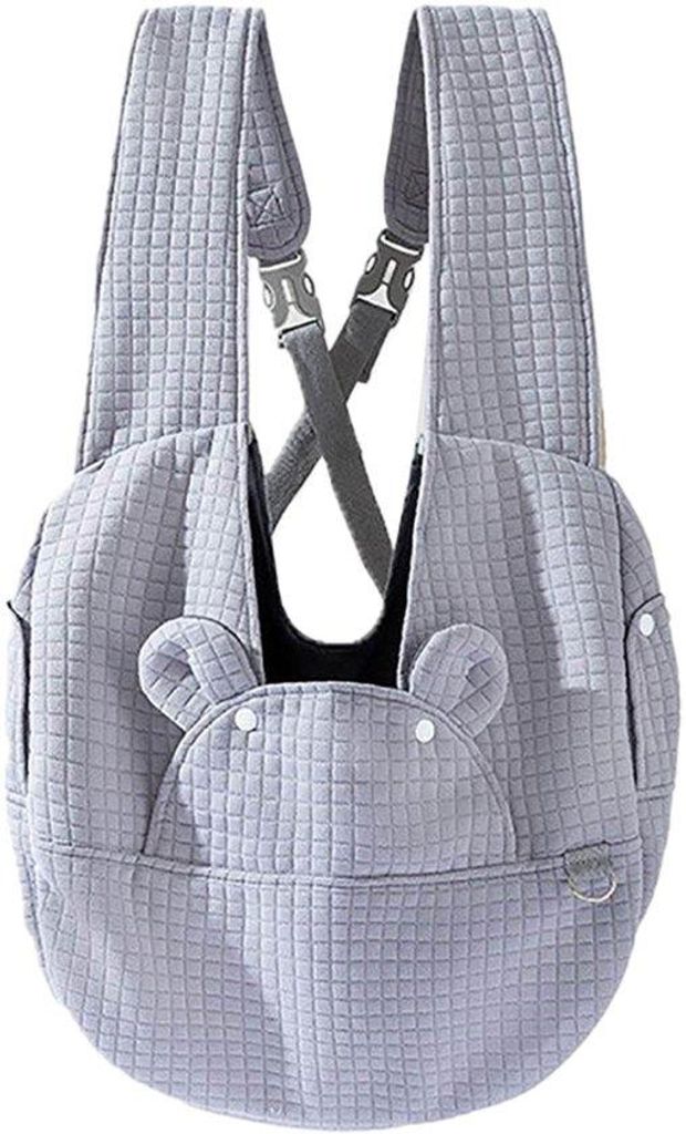 Kunststof rugzak, schattige schoudertas, comfortabel en ademend, draagbaar en verstelbaar, voor kleine huisdieren, ideale buitenaccessoires, 1 kleu...