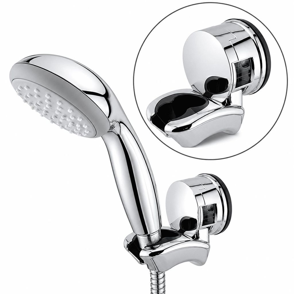 MidGard Duschkopfhalter mit Saugnapf ohne Bohren, Produktbild 
