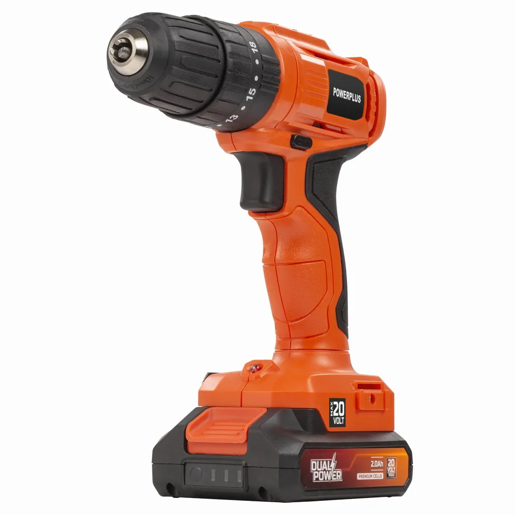 Perceuse à percussion sans fil 20V Dual Power 3 en 1 complète et robuste - 7