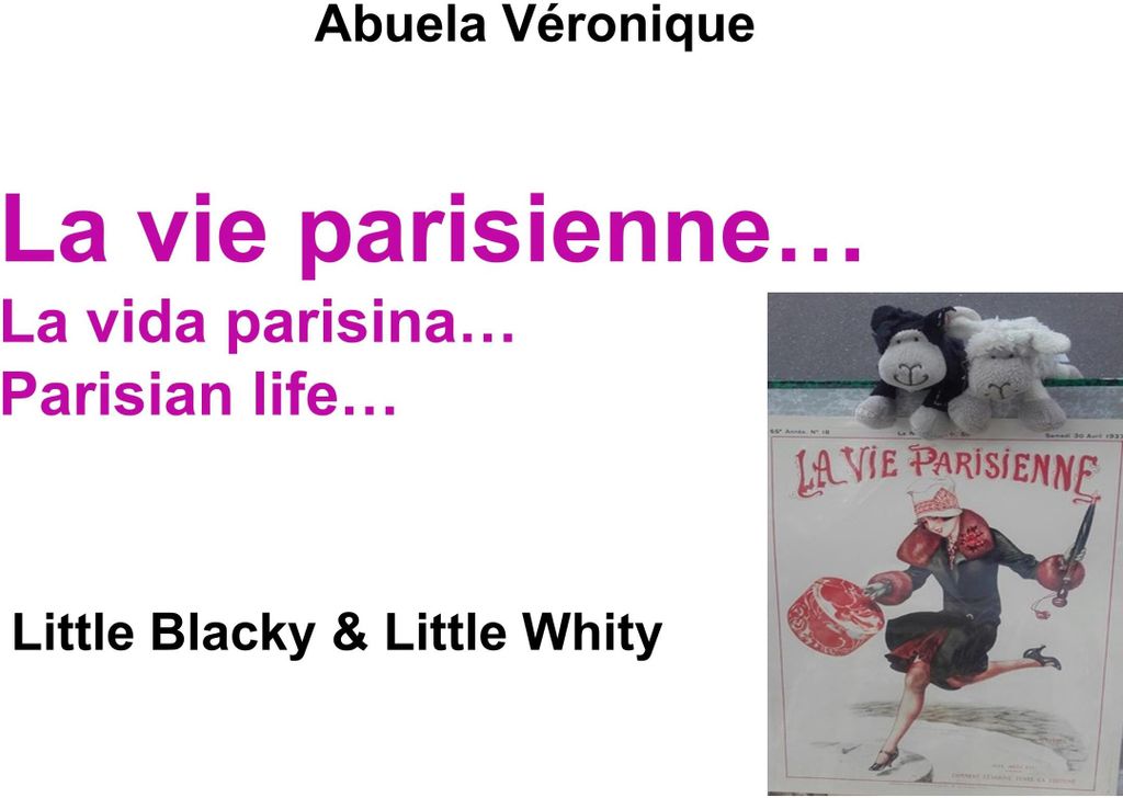La vie parisienne...