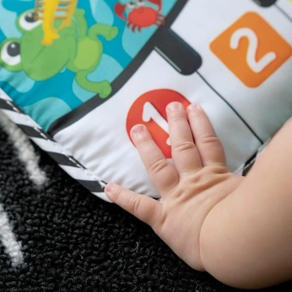 Coussin d'Éveil Musical Bébé avec Technologie Magic Touch Ocean Explorers