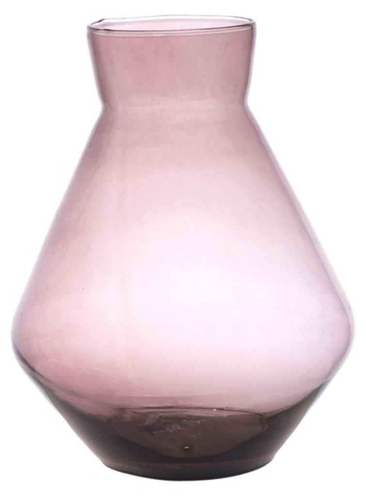 Hatchet Glas Blumenvase Alexandra - Oko-Glas - 19 x 25 cm