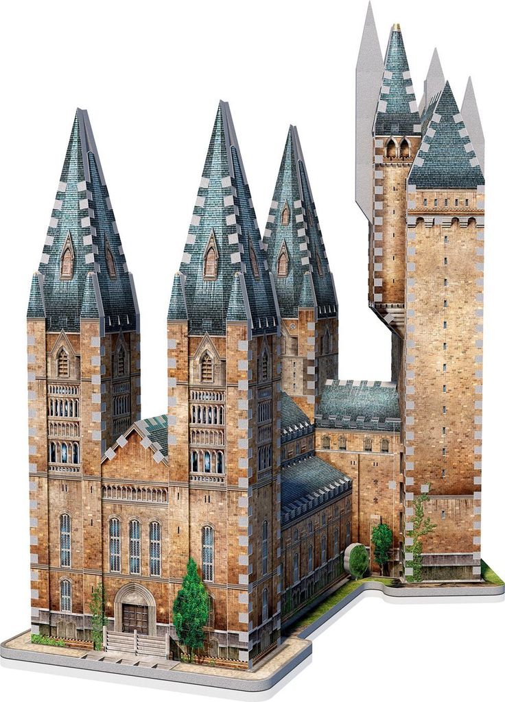 Harry Potter Hogwarts Astronomieturm 3D-Puzzle 875 Teile Produktbild 15