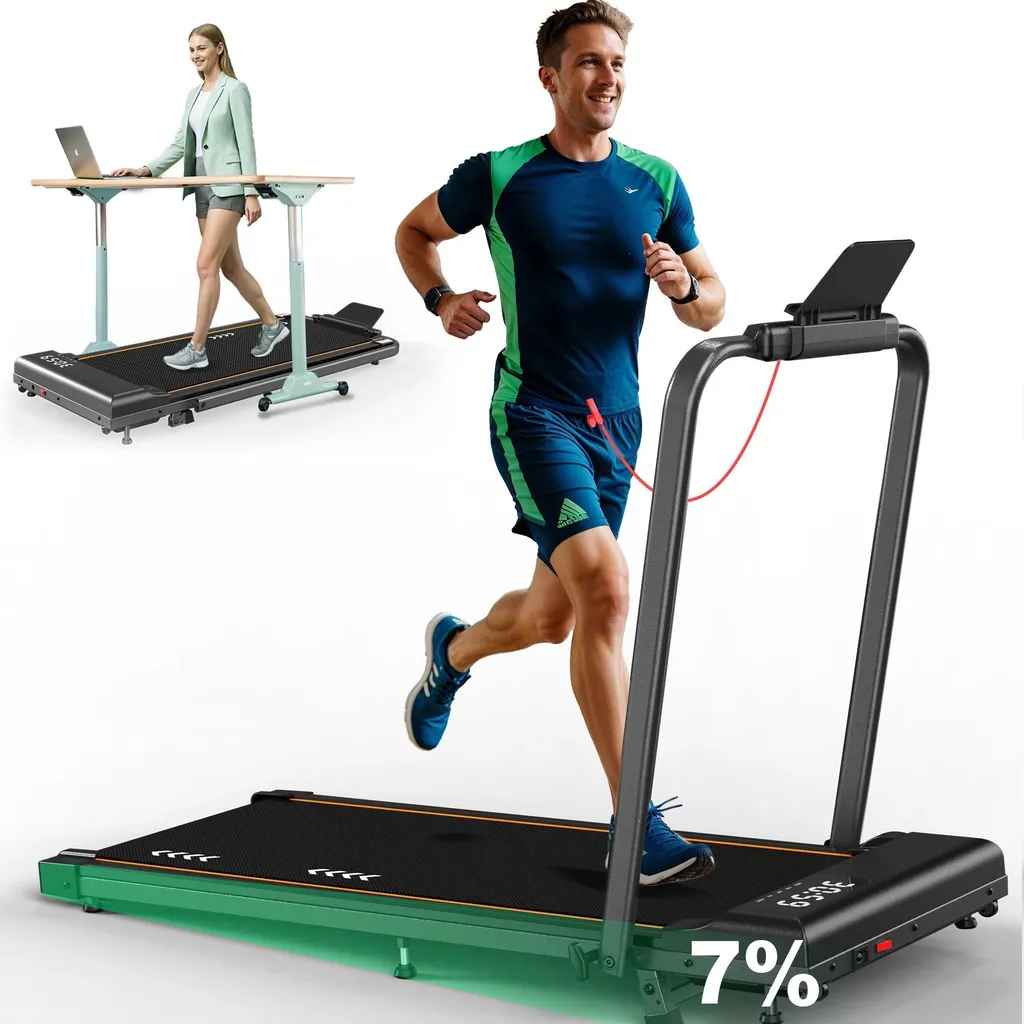 Tapis de Course pour Domicile Pliable - Marcher et Courir chez Soi