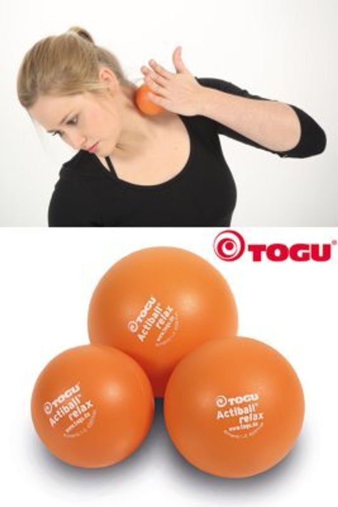 Massageball Actiball Relax orange>>>>Gr. M Produktbild 