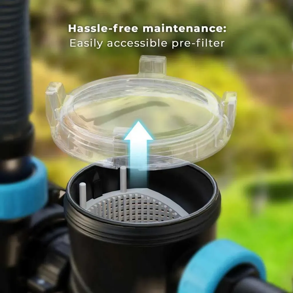 Groupe de filtration à sable Gre Versapool 6 m3h bleu pour piscine - 5