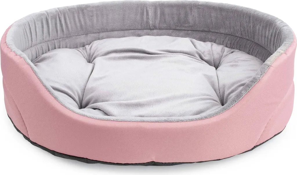 Letto per Cani Rosa Taglia S: Cuccia Dolce e Morbido Cuscino Pet