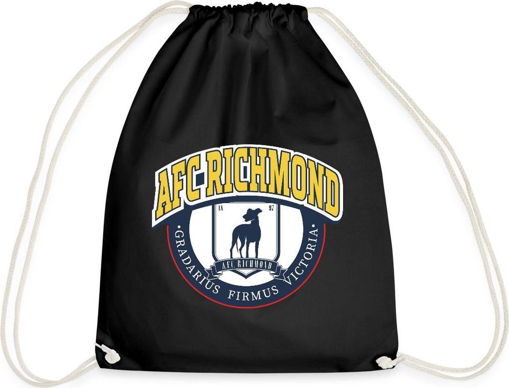 Spreadshirt Ted Lasso AFC Richmond Logo Turnbeutel, One size, Schwarz