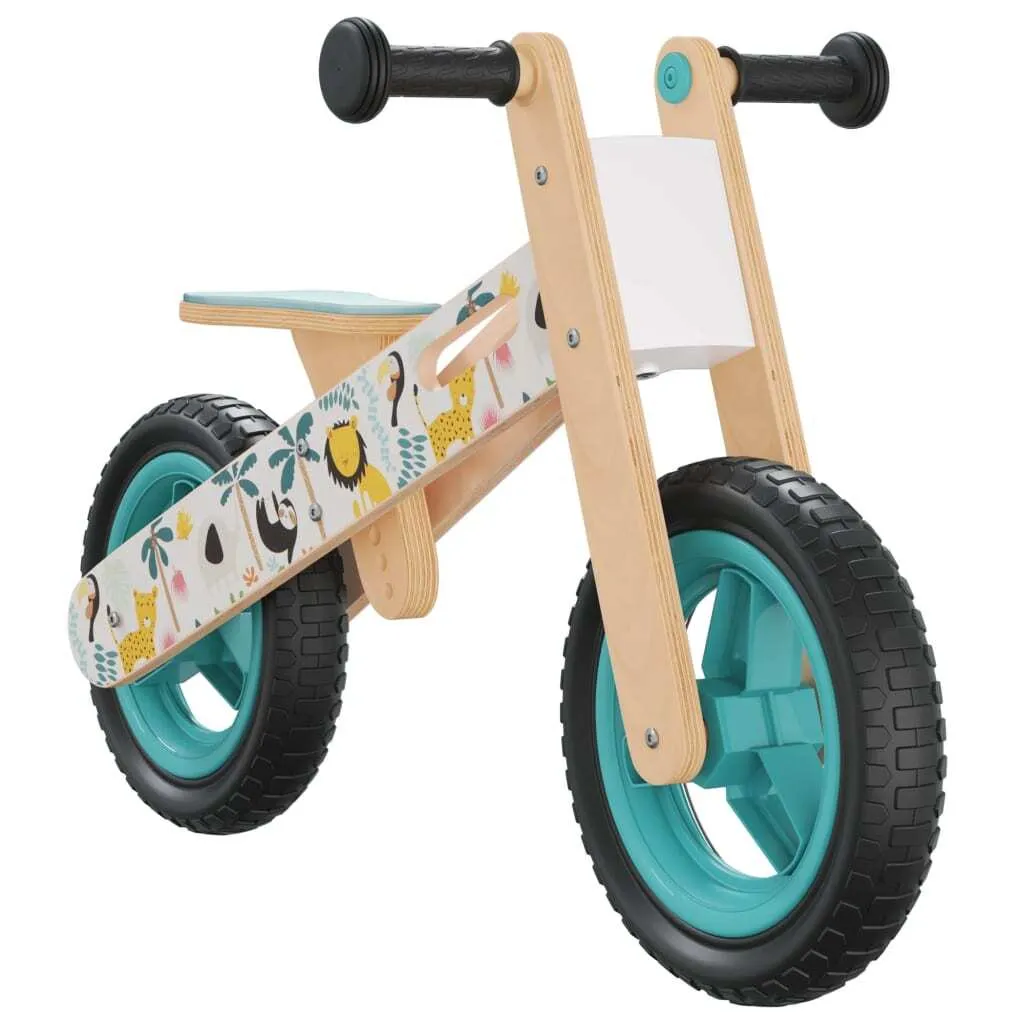 Roue d'exercice enfants Bleu Imprimé - Design ergonomique et fun
