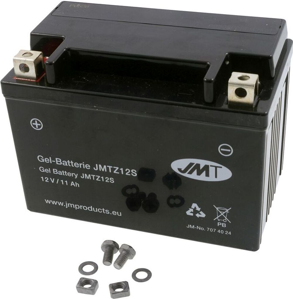 Batterie JMT GEL JMTZ12S kompatibel für YAMAHA TMAX 530,XT1200,Honda Spacy Forza