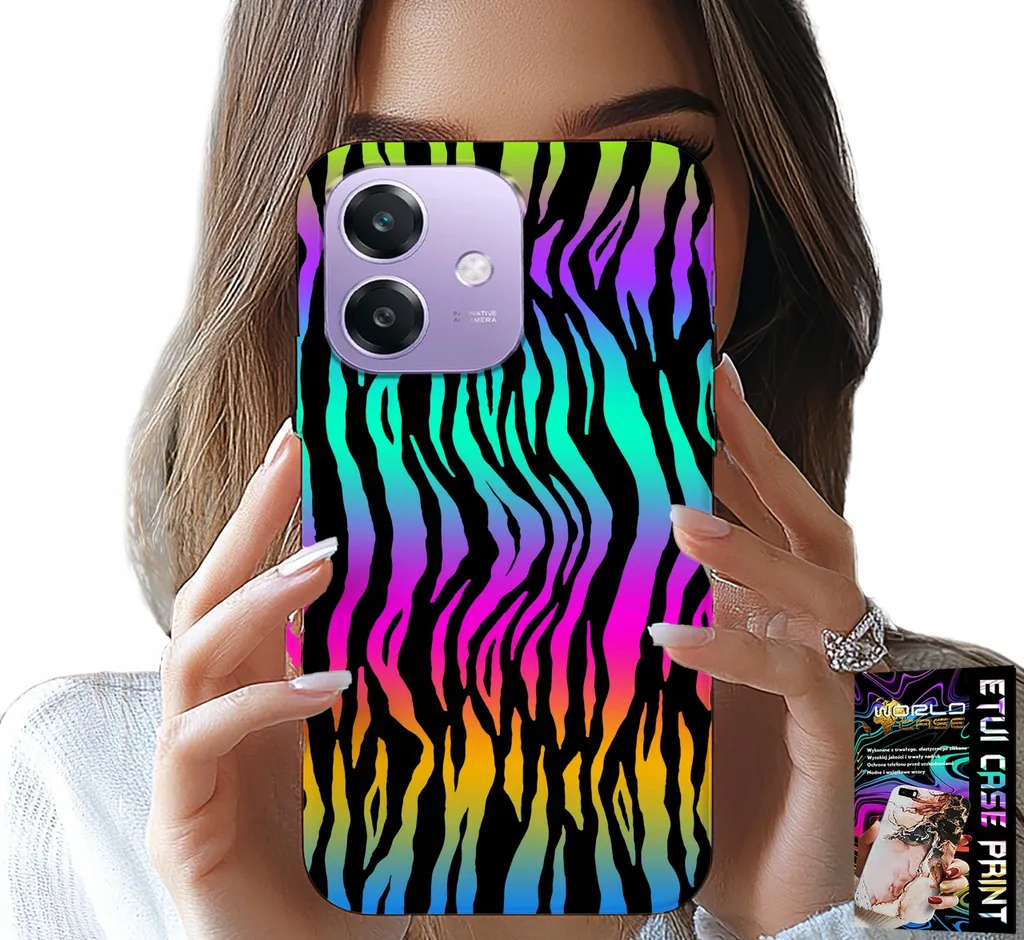 Custodia Protettiva Oppo A40 / A40M Motivi Astratti - Cover Lamina Rinforzata