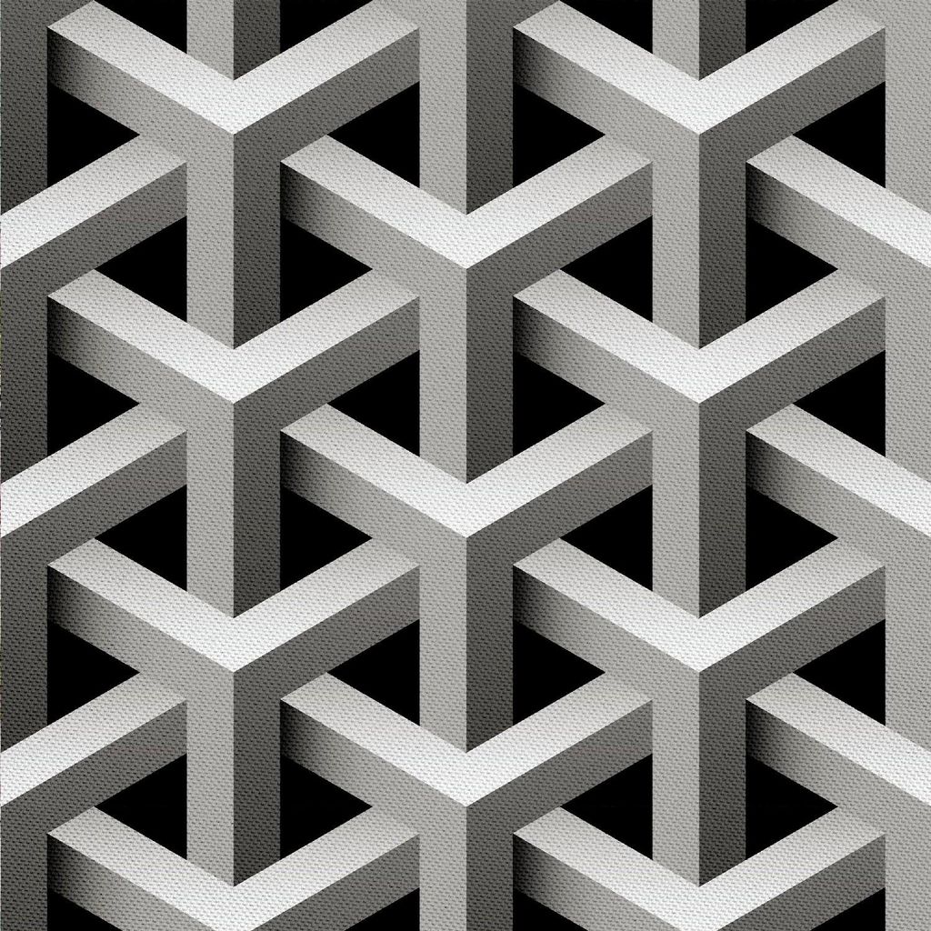 OUTDOOR DEKOSTOFFE OXFORD - Motiv geometrisch 24