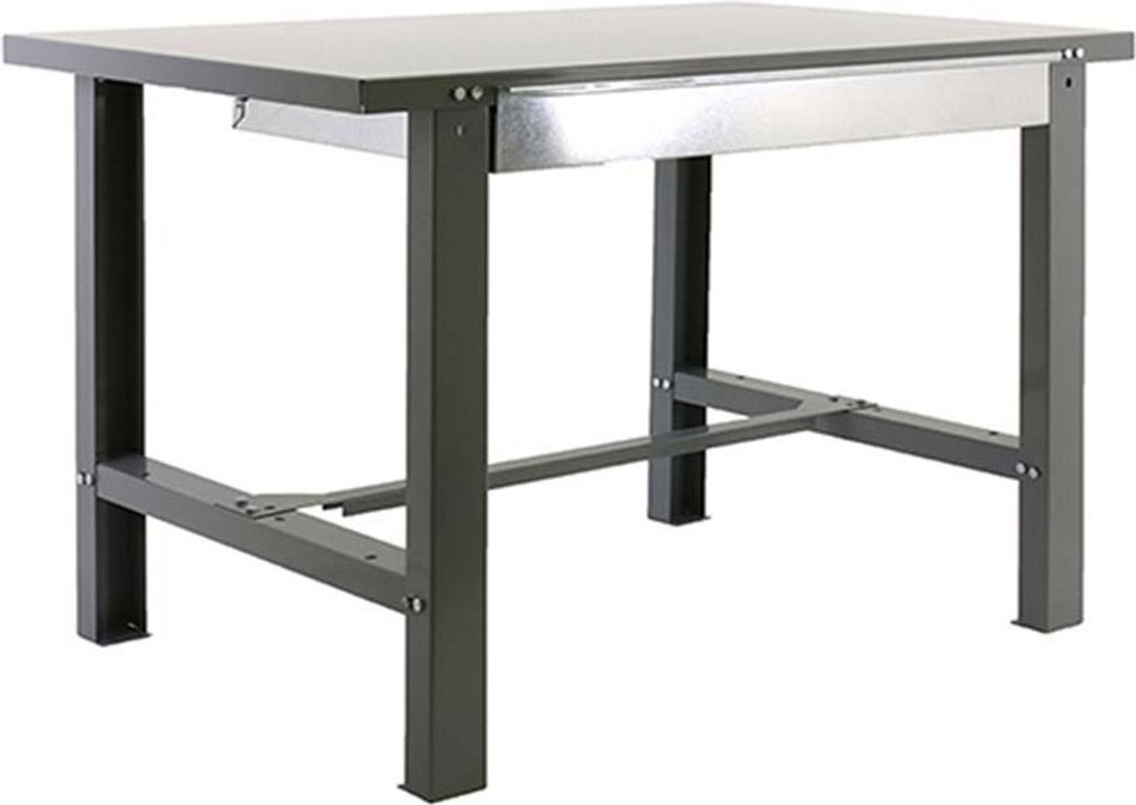 PROREGAL Werkbank BUFFALO METAL mit Schublade | HxBxT Produktbild 