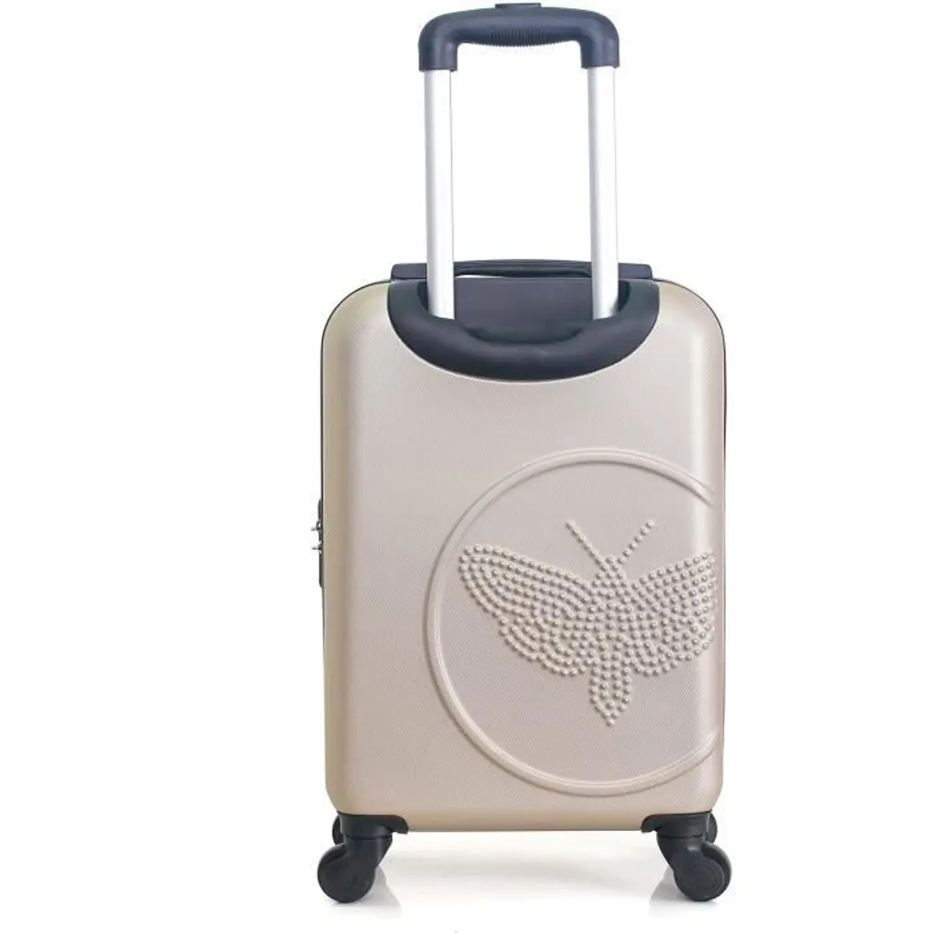 LPB LUGGAGE Set de 2 Valises FRANCETTE-H 50 cm Rigides à 4 Roues
