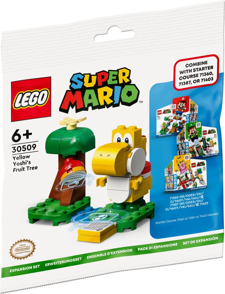 LEGO Super Mario 30509 Žltý Yoshiho ovocný strom - Obrázok produktu 