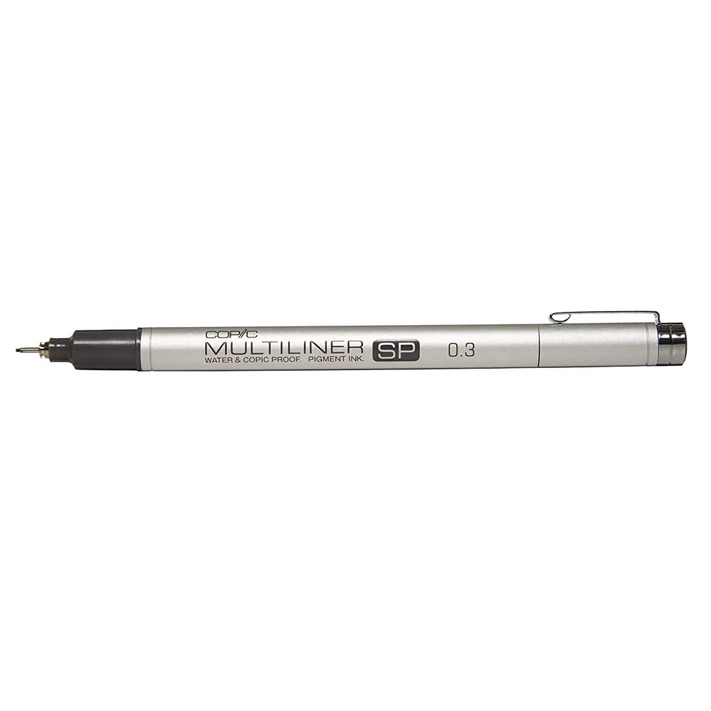Copic Multiliner SP 0.3 mm noir : fini les bavures sur vos dessins pro
