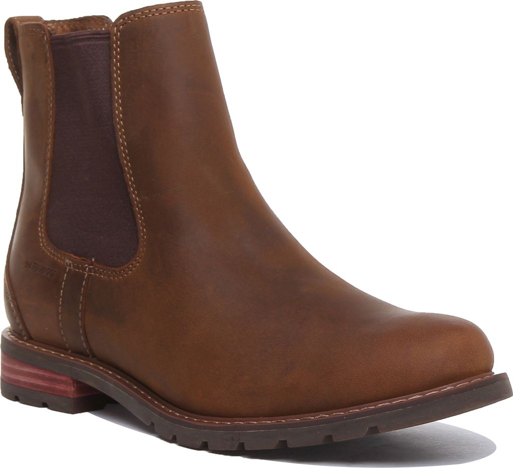 Ariat Wexford H2O Wasserdichte Chelsea-Damenstiefel aus Twin Gore Tex in Braun (38; Braun)