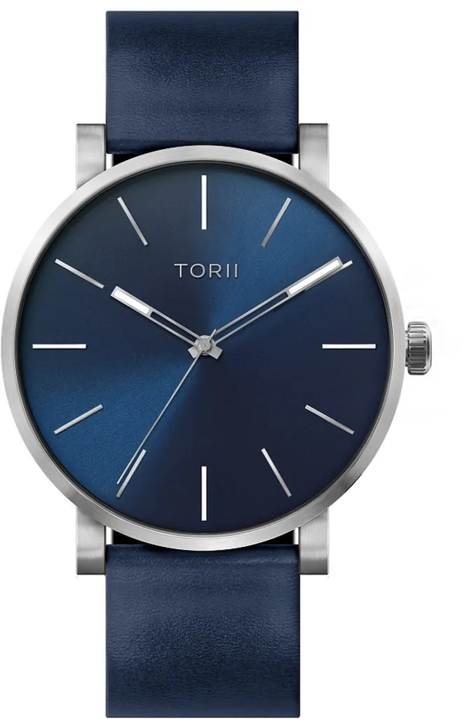 TORII S45NL.NS Orologio Minimalista | Stile Giapponese Quadrante Blu