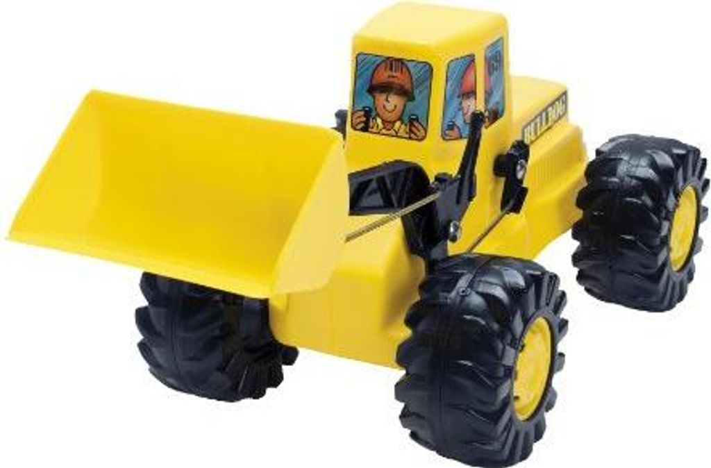 Dantoy Bagger Spielzeug - Rolf Schaufel, 43cm, langlebiger Kunststoff