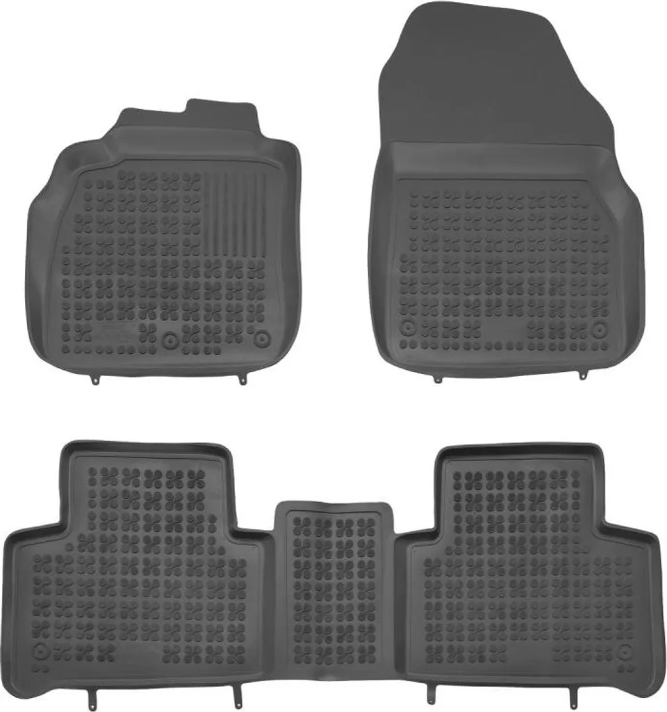 Tappetini Industriali in Gomma per Renault Scenic 2009-2016 Heavy Duty