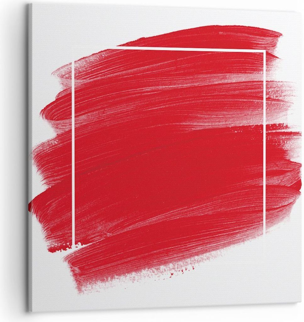 Bild auf Leinwand - Leinwandbild - Einteilig - Rot Farben Produktbild 