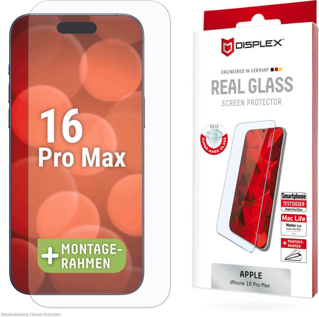 Displex 01996, Apple, iPhone 16 Pro Max, Aplikacja na Zdjęcie produktu 