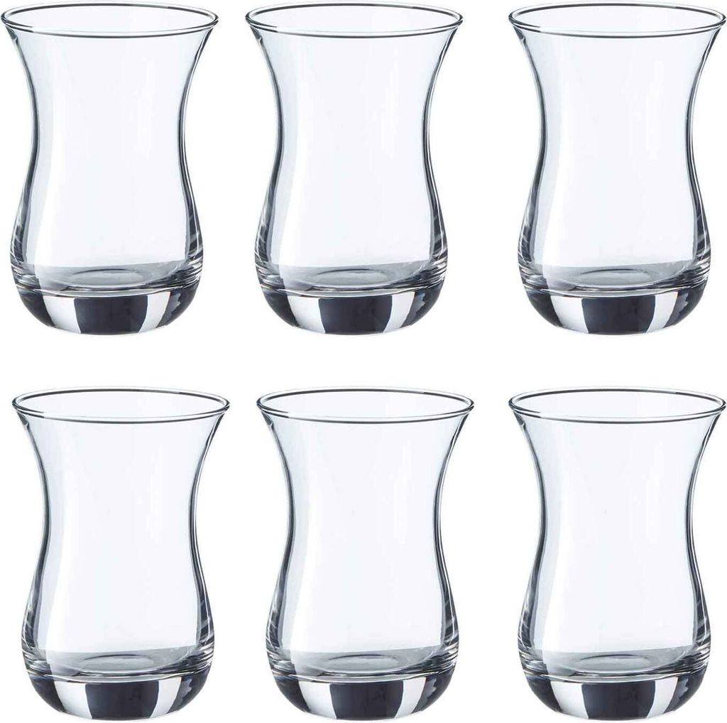 Pasabahce 62511 Aida Teeglas 140ml ohne Henkel, 6 Stück Produktbild 