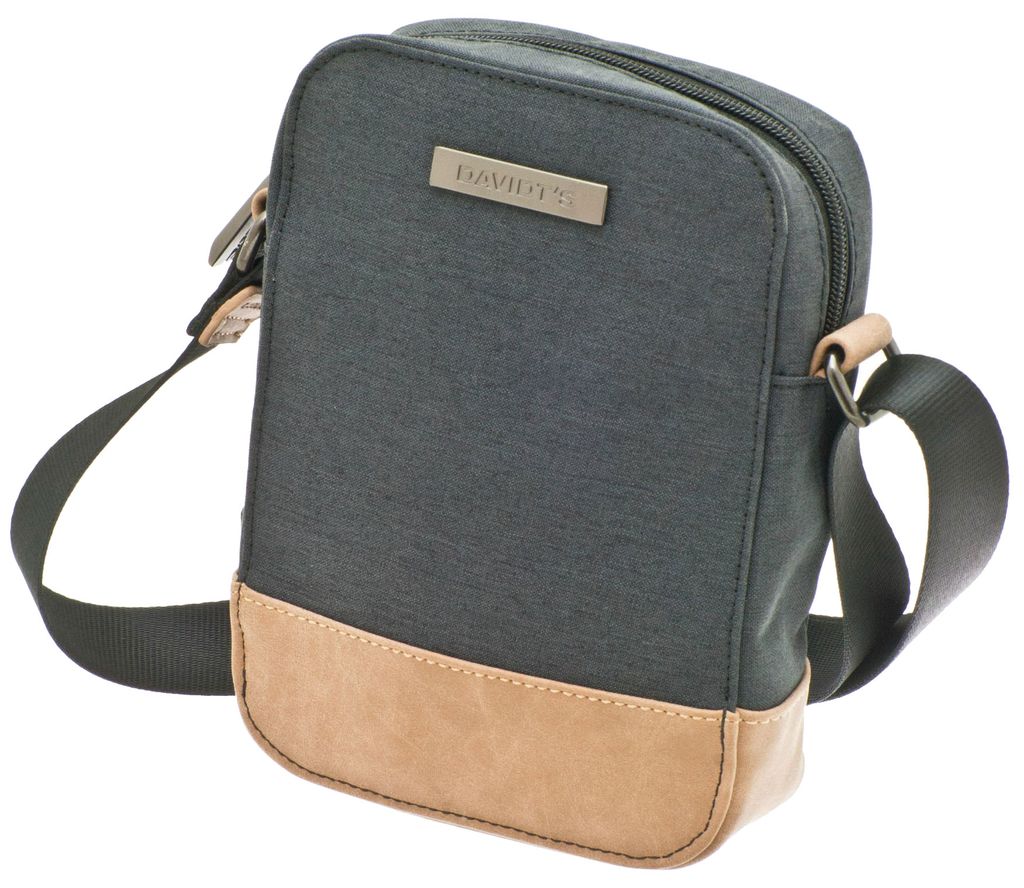 Davidts Flugumhänger Umhängetasche Tasche Anthrazit 258 009 Bowatex