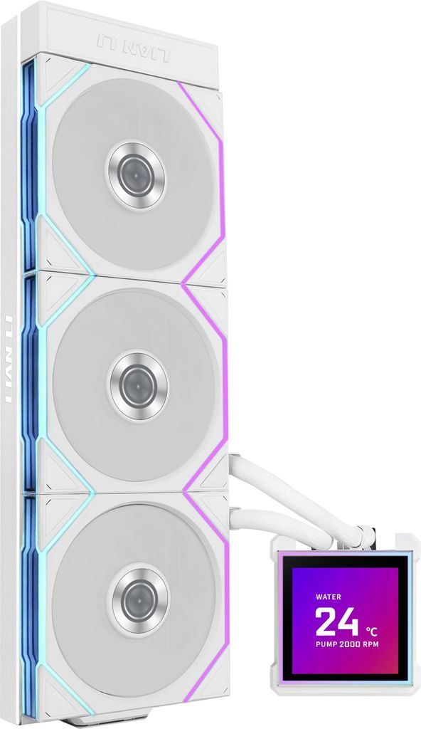 LIAN LI HydroShift II LCD-S 360TL weiß AiO-Wasserkühlung