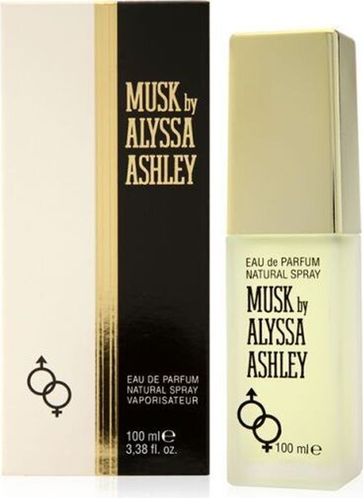 A product shot of a perfume bottle and its packaging.