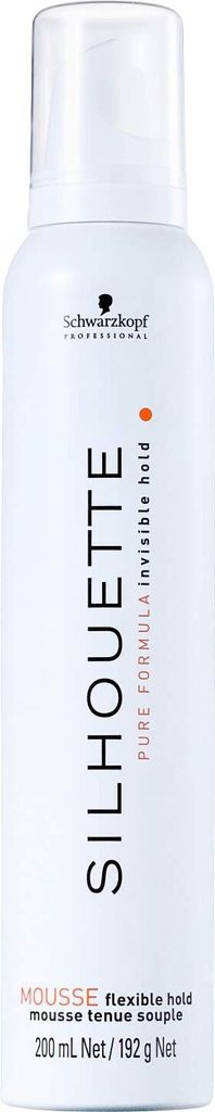 Schwarzkopf Silhouette Flexible Hold, Haarschaum, Frauen, 200 ml, Alle Haare, Befestigung, Alle Farben