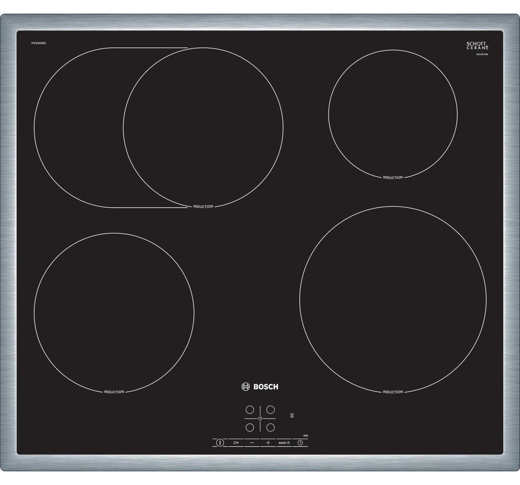 Bosch PIF64RBB5E Serie 4 Table de cuisson à induction 60 Image du produit 