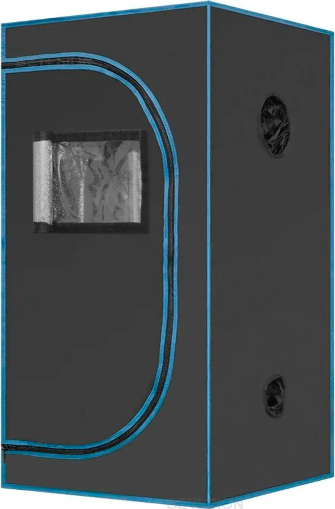 Chambre de culture Indoor 80x80x160 - Box de culture Grow Tent Noire