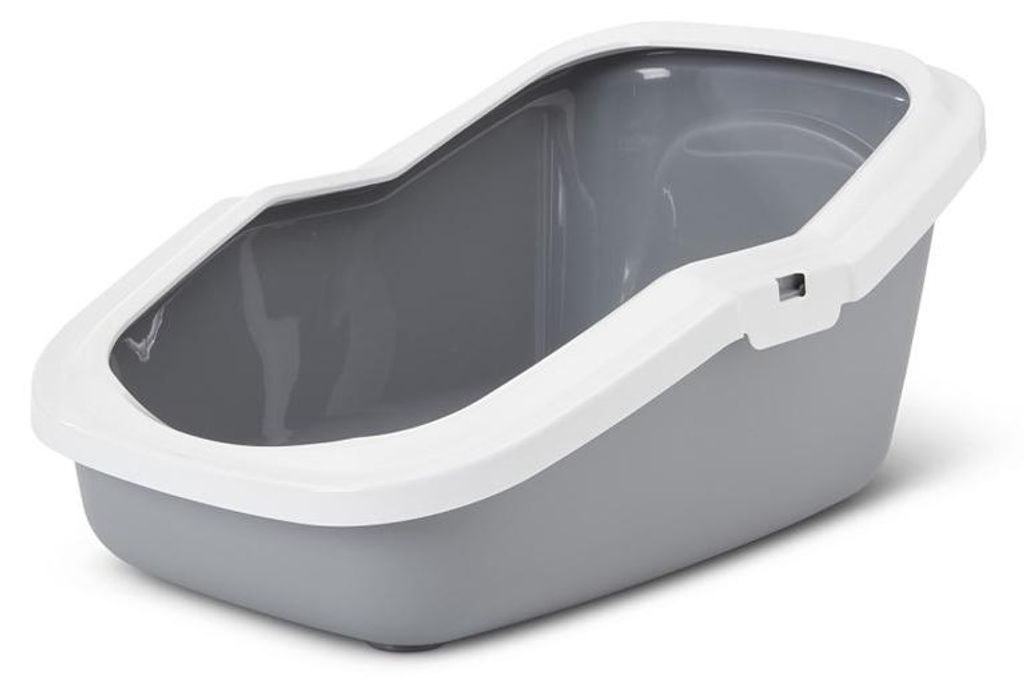 Lettiera Savic con bordo "Aseo" 56 x 39 x 27,5 cm grigio Immagine del prodotto 