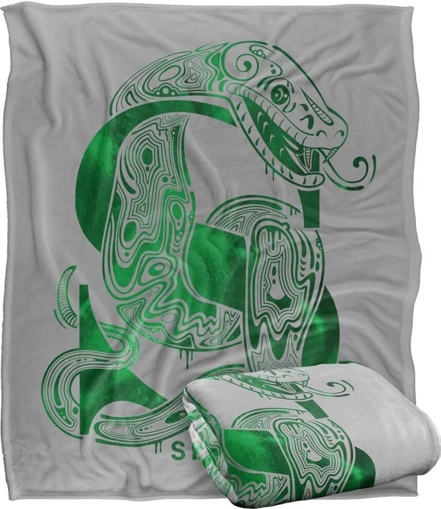 Plaid Harry Potter Serpentard Couverture Douce Design Abstrait TV18470